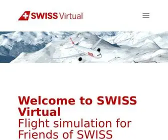 Swiss-Virtual.com(Home for all Friends of SWISS) Screenshot