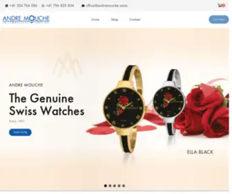 Swiss-Watches-Shop.com(Swiss Watches Shop by André Mouche) Screenshot