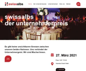 Swissalbs.ch(Home) Screenshot