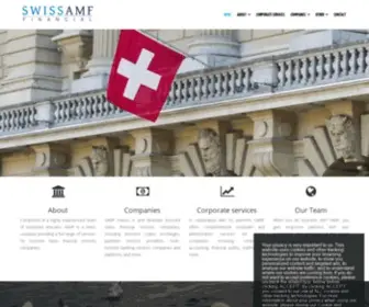 Swissamf.com(Swiss cryptocurrency exchange for sale) Screenshot