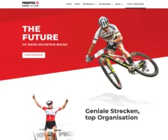 Swissbikecup.ch(PROFFIX Swiss Bike Cup) Screenshot