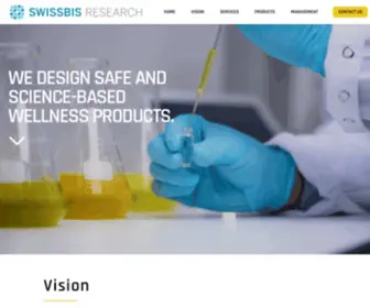 Swissbis-Research.com(Créer votre gamme cosmétique naturelle) Screenshot