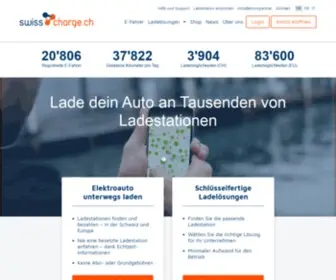 Swisscharge.ch(Swisscharge) Screenshot