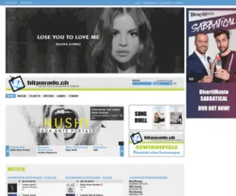 Swisscharts.com(Die Offizielle Schweizer Hitparade) Screenshot