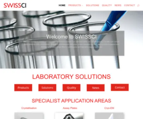 Swissci.com(Home) Screenshot