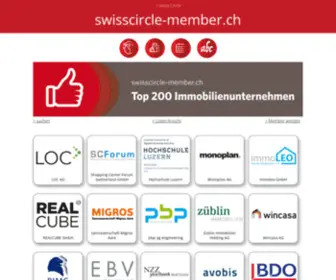 Swisscircle-Member.ch(Swiss Circle Member) Screenshot