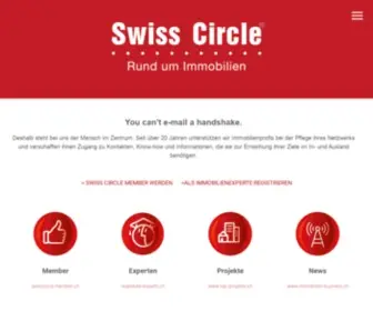 Swisscircle.swiss(Swiss circle) Screenshot