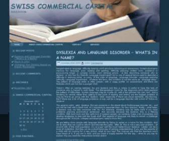 Swisscommercialcapital.com(Add more credibility to your site) Screenshot