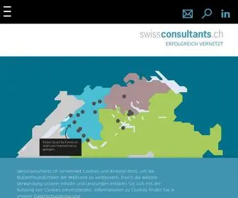 Swissconsultants.ch(Die Mitglieder von sind innovative Firmen aus verschiedenen Branchen) Screenshot