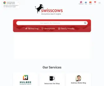Swisscows.com(Swisscows die alternative) Screenshot