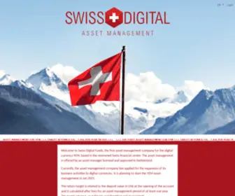 Swissdigitalfunds.com(青岛牡胁建材有限公司) Screenshot