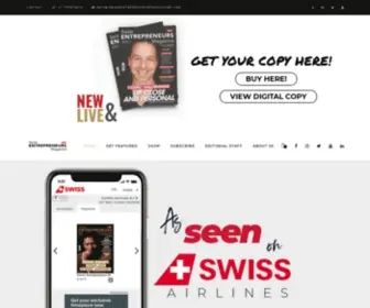 Swissentrepreneursmagazine.com(Swiss Entrepreneurs Magazine) Screenshot