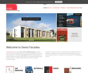 Swissfacades.com(Swiss Facades) Screenshot