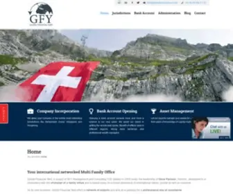 Swissfinancialyard.ch(Company Formation in Switzerland) Screenshot