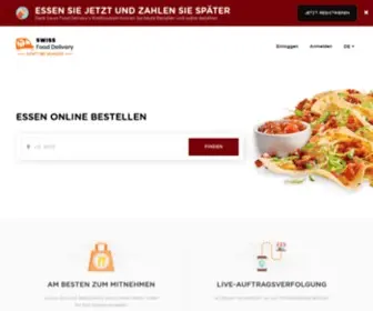 Swissfooddelivery.ch(Essen Bestelle) Screenshot