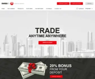 Swissfs.com(Currency Trading) Screenshot