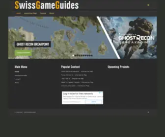 Swissgameguides.com(Walkthroughs and Achievement Guides) Screenshot