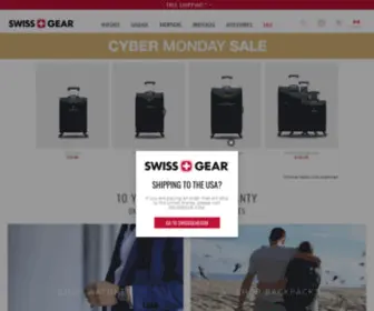 Swissgear.ca(Shop Swiss Gear Luggage Sets) Screenshot