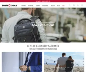Swissgear.com.ua(SWISSGEAR Travel Luggage and Bags) Screenshot