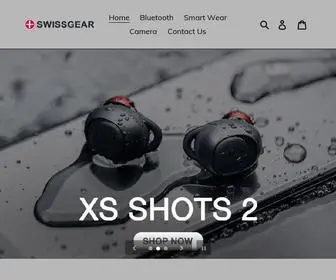 Swissgearindia.com(Swiss Gear Earpods) Screenshot