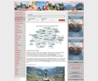 Swisshotelportal.org(Hotels Schweiz) Screenshot