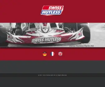 Swisshutless.com(Swiss Hutless Karts AG) Screenshot