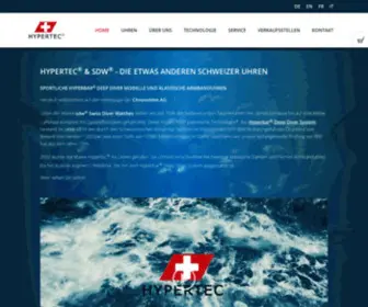 Swisshypertec.ch(CHRONOTIME AG) Screenshot