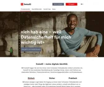 Swissid.ch(Home) Screenshot