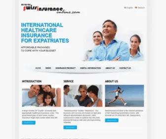 Swissinsuranceonline.com(Swiss Insurance Online) Screenshot