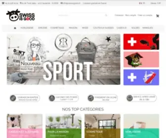 Swissisgood.ch(Boutique de produits suisses) Screenshot