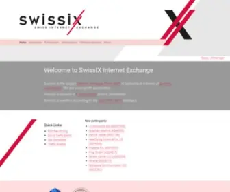 Swissix.ch(SwissIX Swiss Internet Exchange) Screenshot