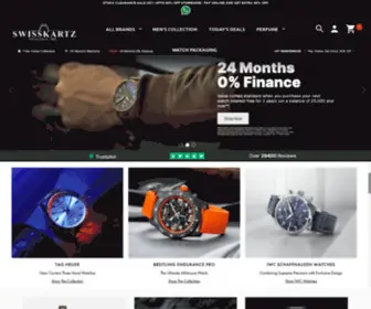 Swisskartz.com(UK's No.1 For Luxury Watches Online store) Screenshot