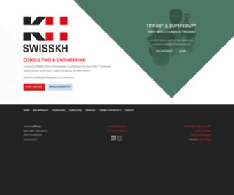 Swisskh.ch(Engineering & consulting) Screenshot