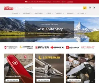 Swissknifeshop.com(Swiss Knife Shop) Screenshot