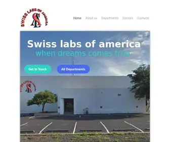 Swisslabsofamerica.com(Swiss labs of america) Screenshot