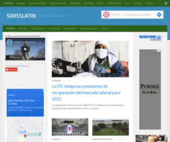 Swisslatin.ch(PORTAL SUIZO DEL MUNDO ONG) Screenshot