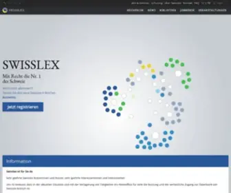 Swisslex.ch(Swisslex) Screenshot