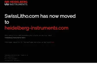 Swisslitho.com(SwissLitho AG) Screenshot