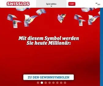 Swisslos.ch Screenshot