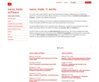 Swissmadesoftware.org(Swiss made) Screenshot