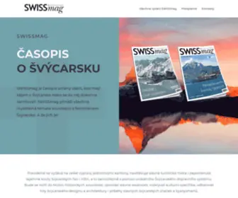 Swissmag.cz(Exkluzivní magazín o Švýcarsku) Screenshot