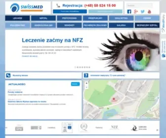 Swissmed.com.pl(Swissmed Centrum Zdrowia) Screenshot