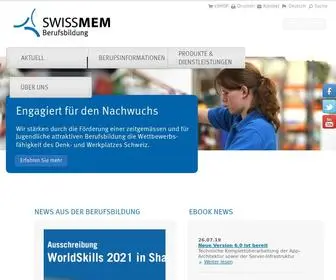 Swissmem-Berufsbildung.ch Screenshot