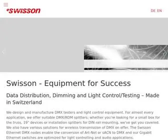 Swisson.com(Swisson) Screenshot
