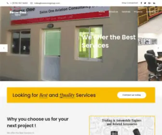 Swissonegroup.com(Swiss One Group) Screenshot