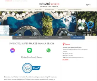 Swissotelphuketkamala.com(Swissotel Phuket Kamala Beach) Screenshot