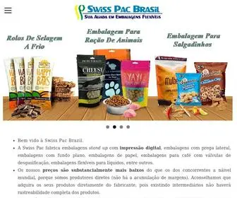 Swisspac.com.br(Advance Packaging Solutions) Screenshot