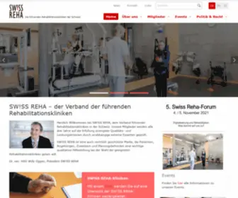 Swissreha.com(SS REHA) Screenshot