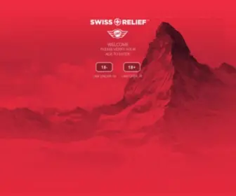 Swissrelief.com(Shop premium CBD products) Screenshot