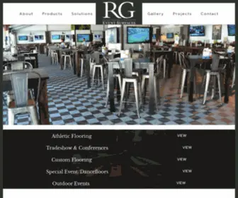 Swissrentalfloors.com(RG Event Surfaces) Screenshot